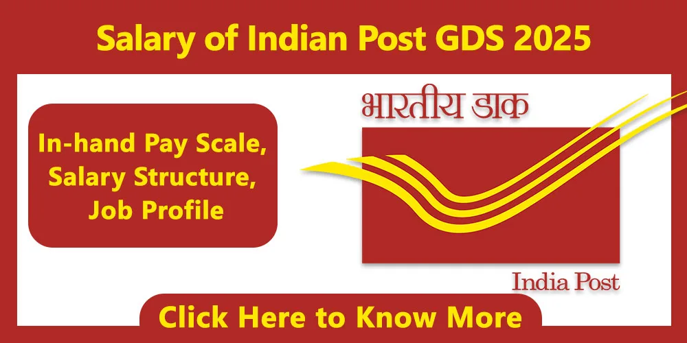 Salary of Indian Post GDS 2025