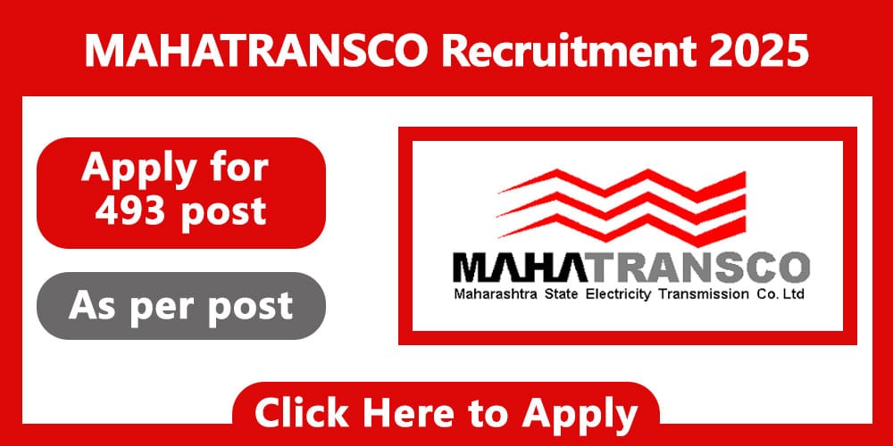 MAHATRANSCO Recruitment 2025