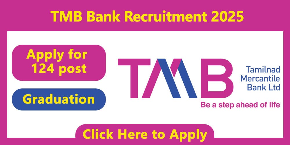 TMB Bank Recruitment 2025
