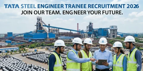 Tata Steel Engineer Trainee Recruitment 2026, Apply Online