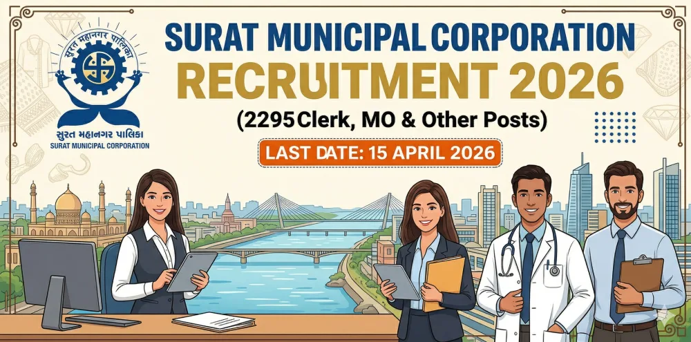 SMC Recruitment 2026 Vacancies for 2295 Posts