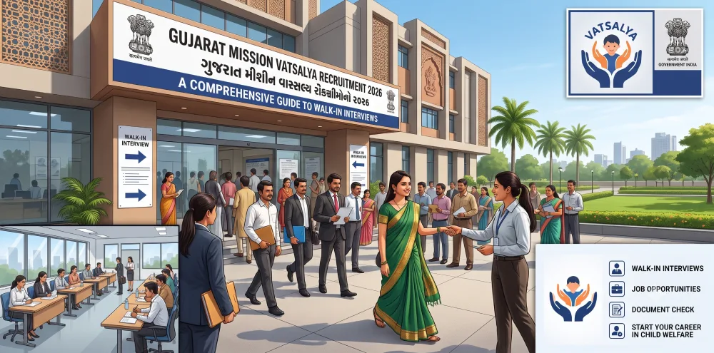 Gujarat Mission Vatsalya Recruitment 2026: A Comprehensive Guide to Walk-in Interviews