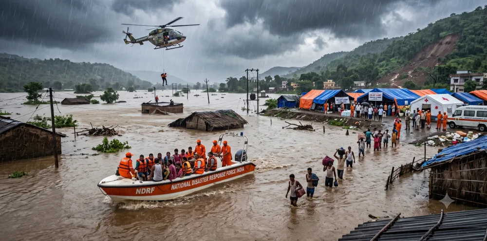 India's Monsoon Challenges: Navigating Extreme Weather and Disaster Management