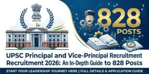 UPSC Principal and Vice-Principal Recruitment 2026: An In-Depth Guide to 828 Posts