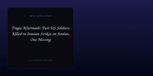 Iranian Strikes on Jordan