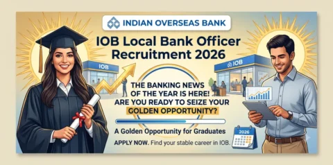 IOB Local Bank Officer Recruitment 2026: A Golden Opportunity for Graduates