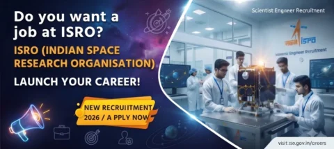 ISRO Scientist Engineer Recruitment 2026 Opportunity for Space Scientists